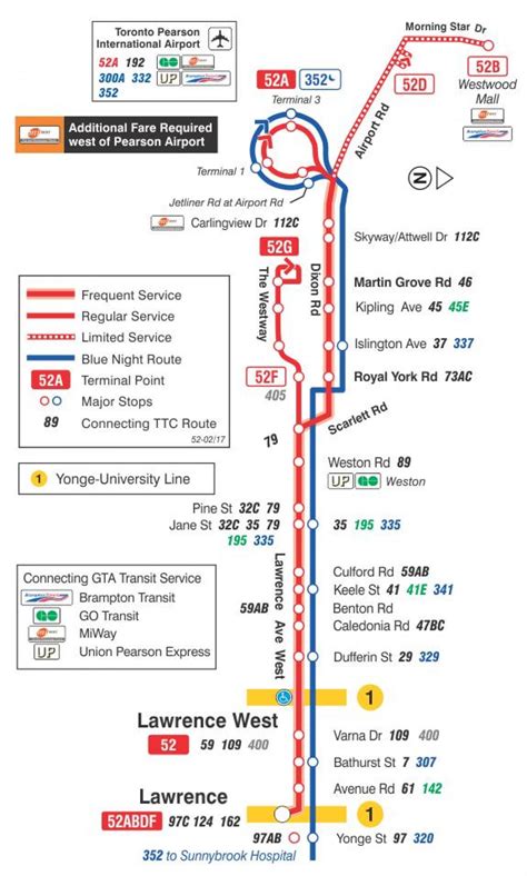 52 bus route map.